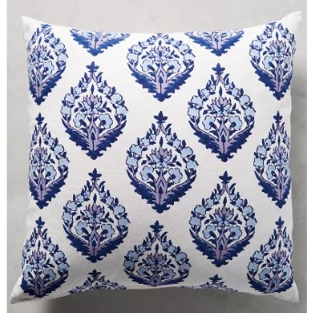 John Robshaw Vera Block Print Pillow Cover 26"